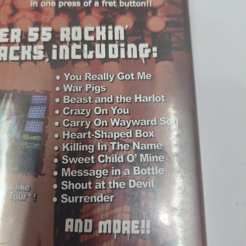 Guitar Hero II 2 PS2 PlayStation 2 Game Black Label Complete CIB Manual Tested